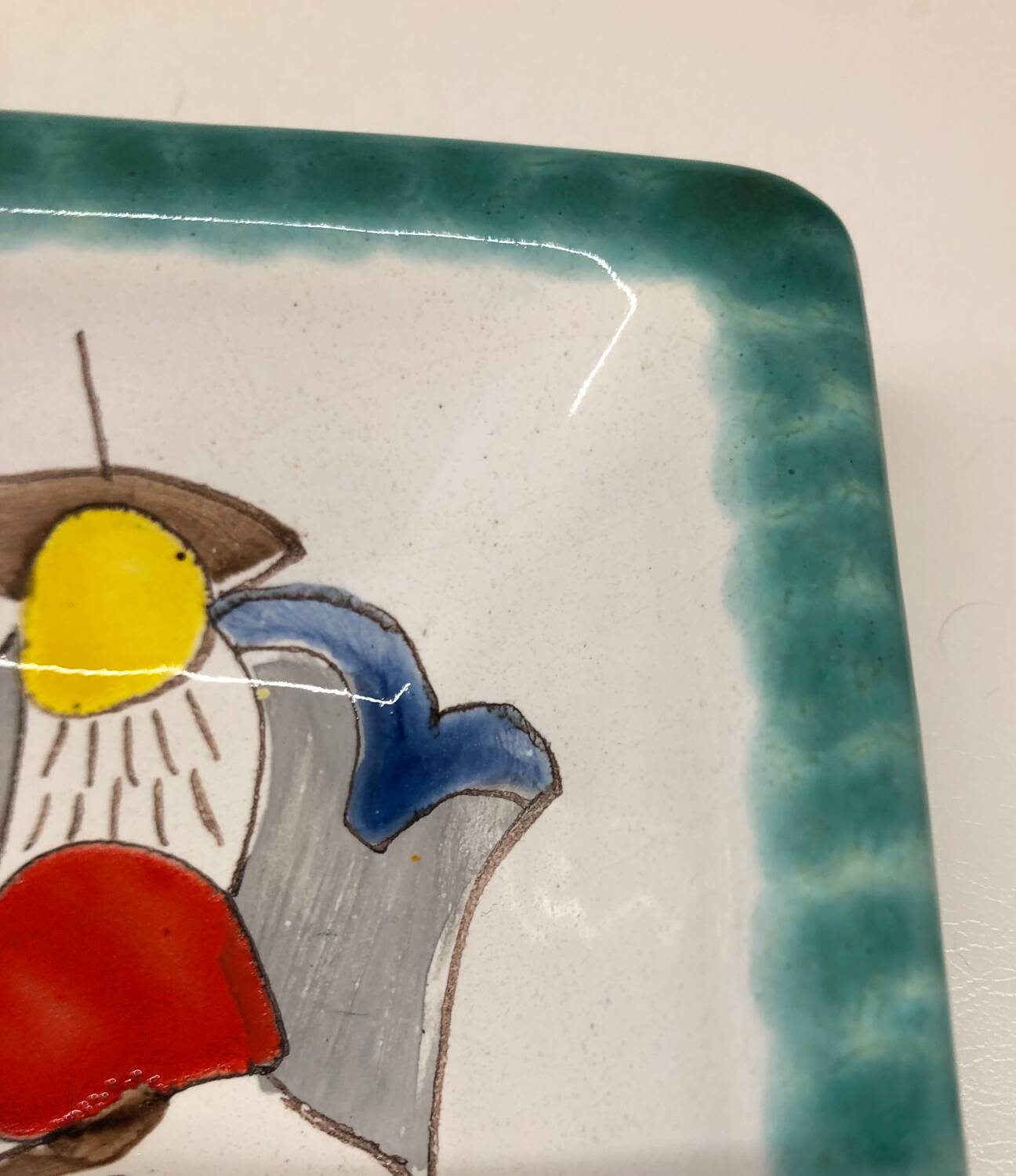 Italian ceramic dish by De Simone