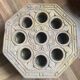Antique carved stone game board