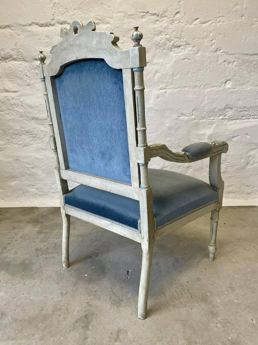 Louis XVI style living room, 6 rooms