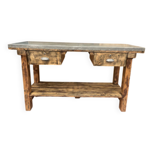 Etabli, comptoir, desserte - bois