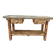 Establishment, counter, wooden and zinc serving table.