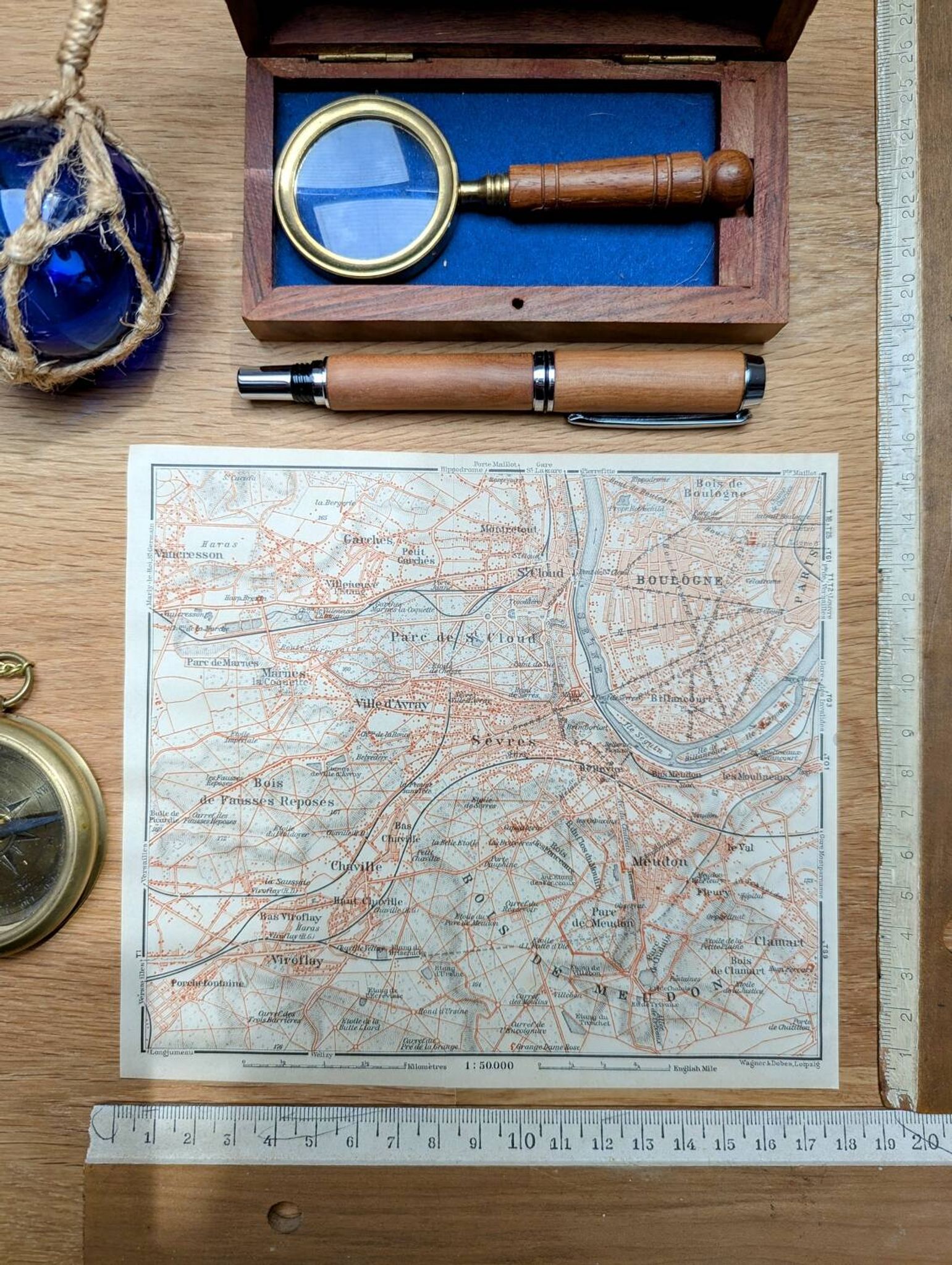 Printed in 1914, Sèvres, Boulogne and Meudon.