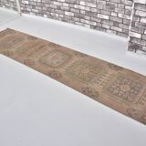 Oushak handmade vintage runner rug sku c112