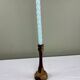 Two-tone wooden candlestick