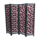 Paravent année 60 tissu wax