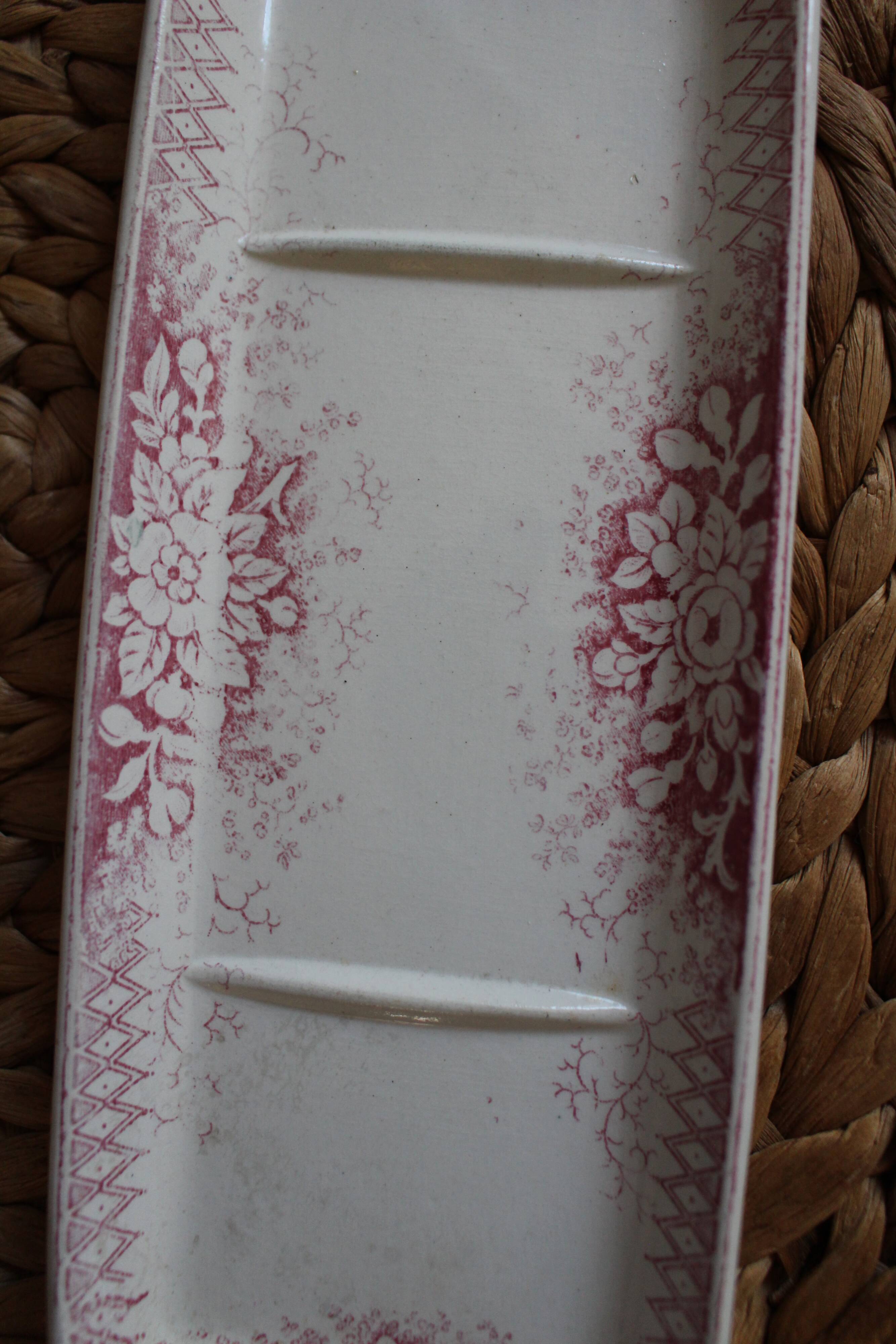 Vide Poche Porte savon rose Jardinière Badonviller