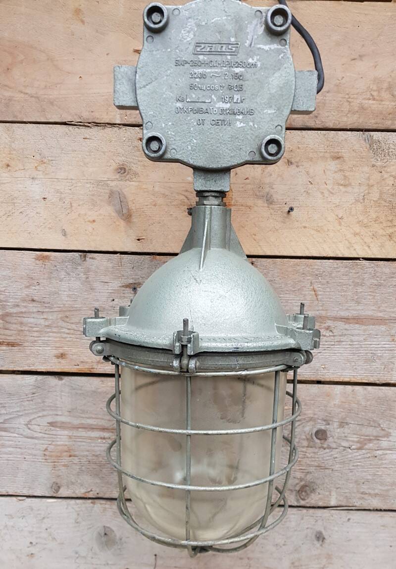 Industrial cage pendant lamp  hanging lamp