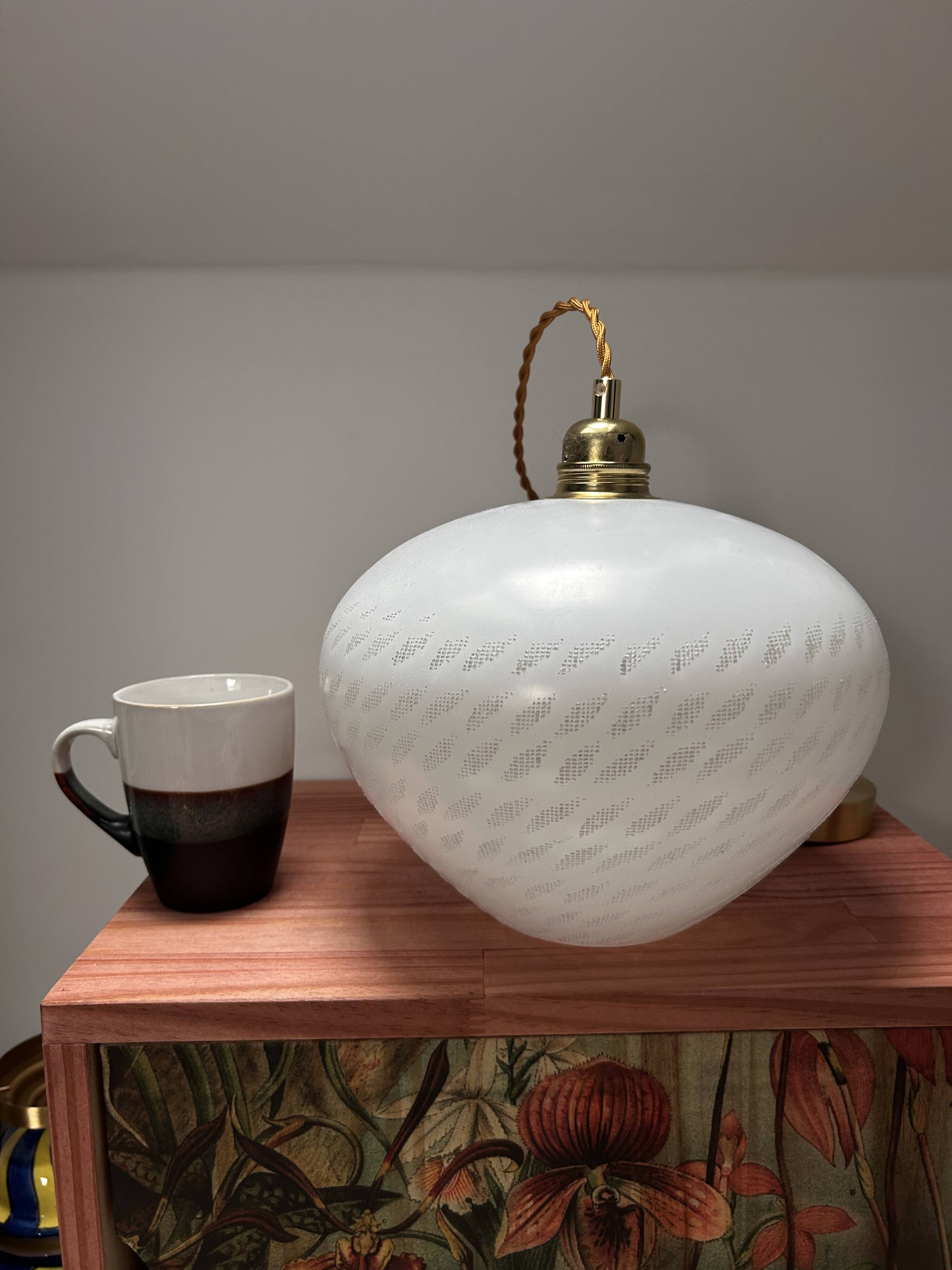Vintage Scandinavian pendant light