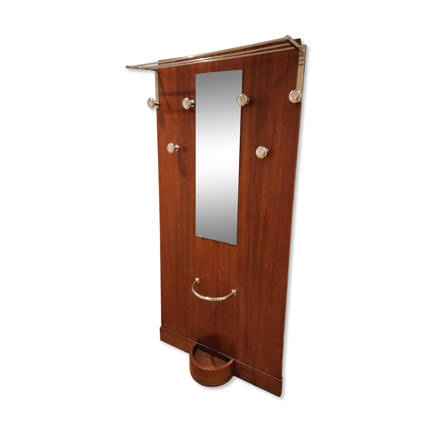 Art Deco wall coat rack wardrobe