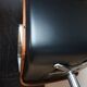 Cognac leather armchair by Delta 2000 for Wilkhahn, Germany, 1960s