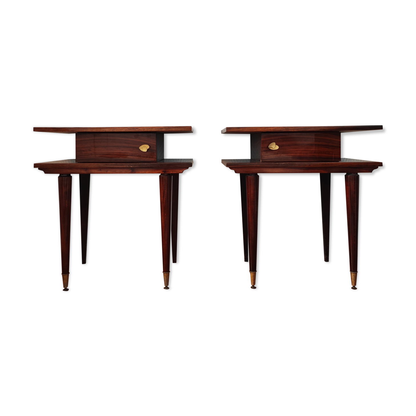 Pair of vintage bedside tables