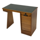 Art Deco desk, minimalist design in oak, unique 40s design, Netherlands.