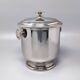 1960s Stunning ice bucket in stainless steel by Macabo. Made in Italy