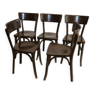 5 chaises baumann n°29