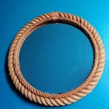 Vintage rope mirror