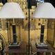 Paire de lampes « Trocadéro » par Robert de Schuytener