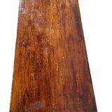 Vintage wooden chest of drawers with "gold" handles