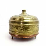 Vintage brass candy maker