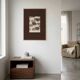 art print after an abstract painting signed Eawy