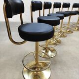 Swedish vintage design bar stools Borje Johanson