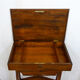 Travailleuse meuble d'appoint en bois, coffre & tiroir
