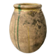 Old jar, called "jar of Biot" with varnished neck