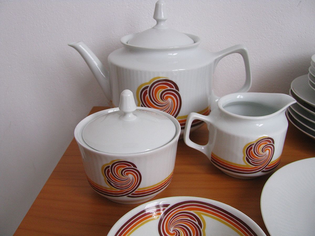 Coffee service from Bareuther Waldsassen Bavaria, 1970s