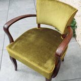 Art deco bridge armchair