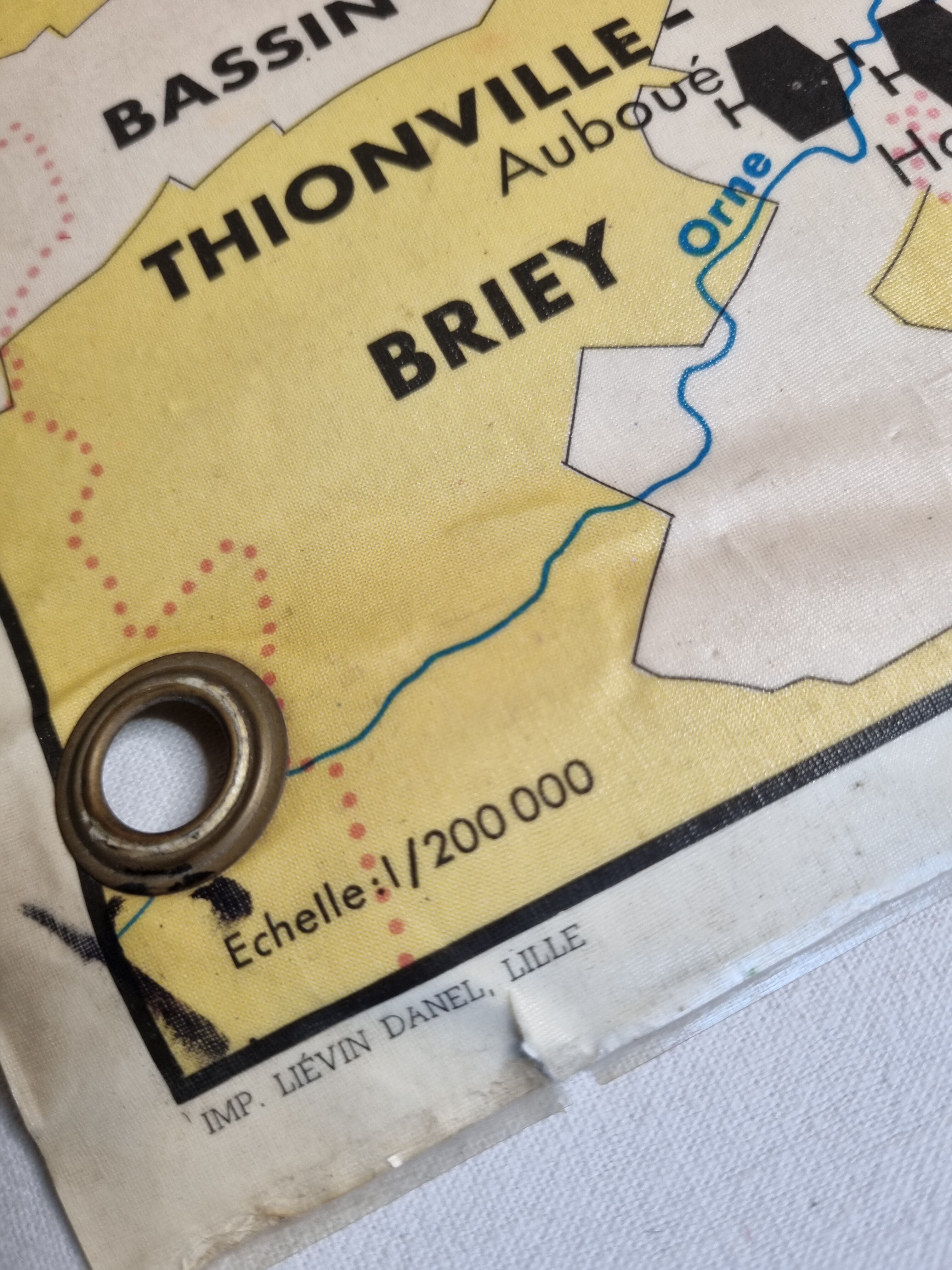 Carte de France pédagogique réversible, MDI, 1968, "Industries métallurgiques", "Sources d'énergie"