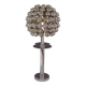 Vintage Kinetic Lamp Shade Kare Plexi Chrome Space Age
