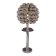 Vintage Kinetic Lamp Shade Kare Plexi Chrome Space Age