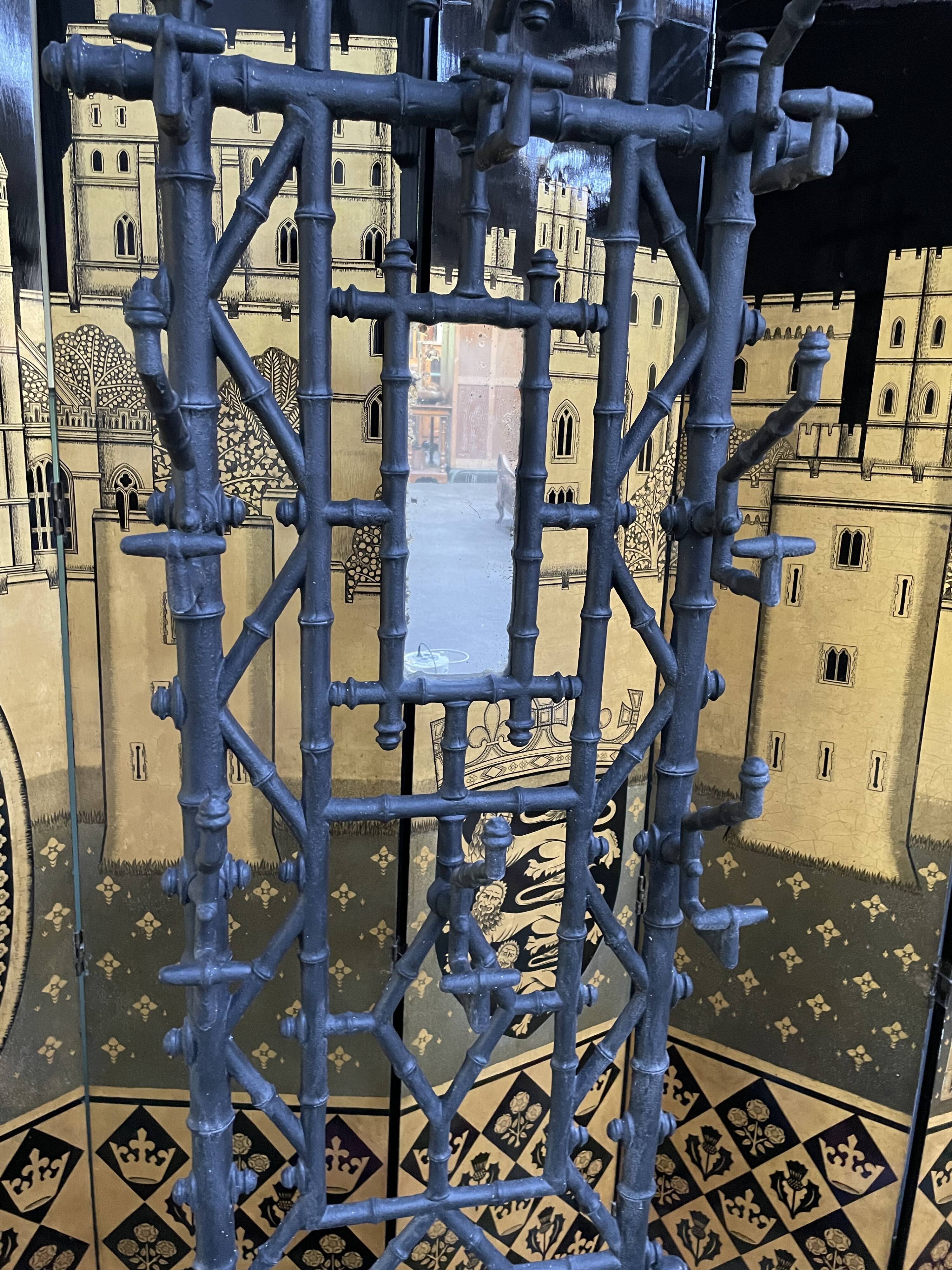 Bamboo cast iron cloakroom "Deville&Pailette Charleville"