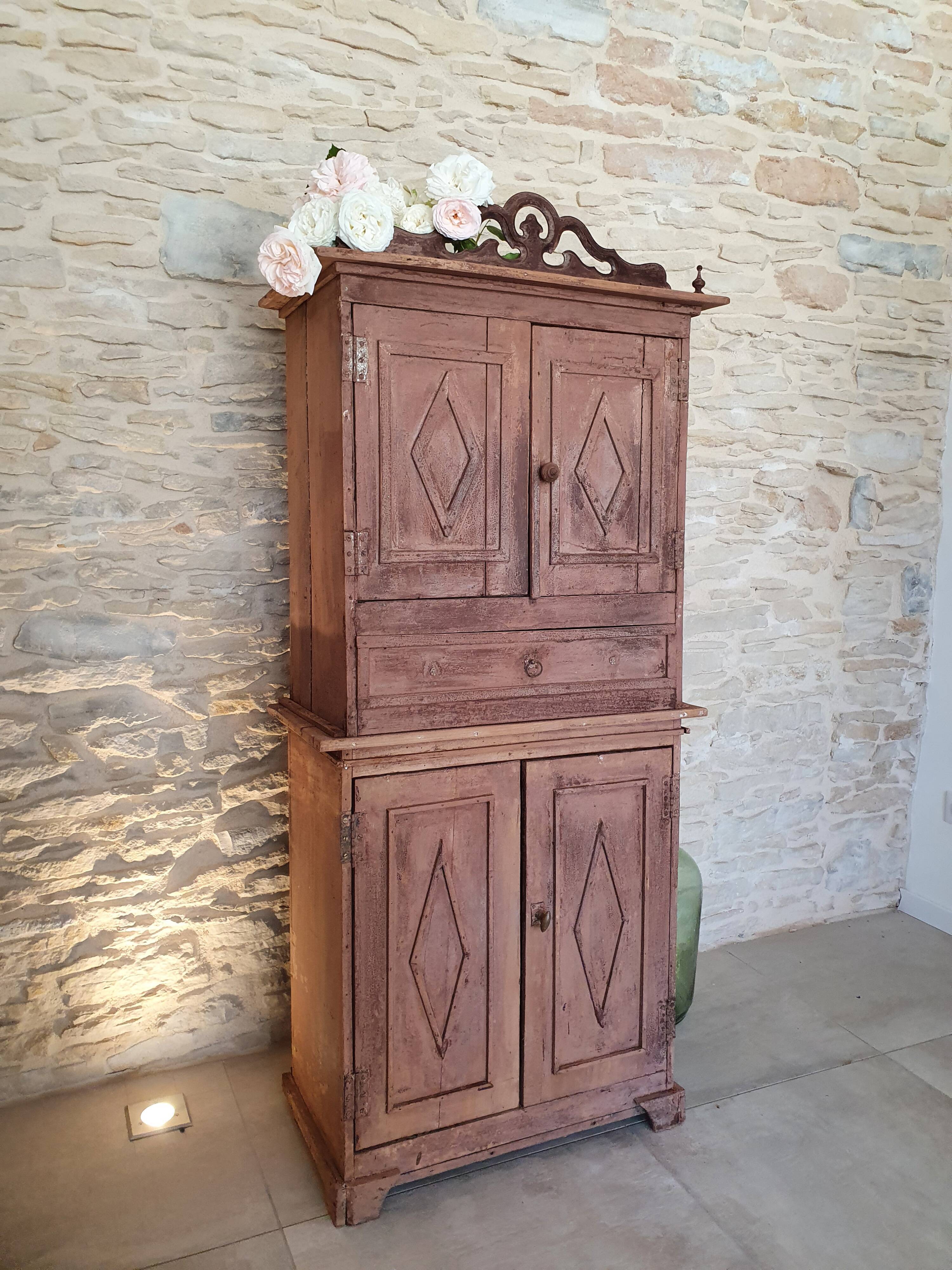 Wardrobe style folk art