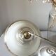 Art Deco granite pendant light