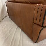 Vintage leather sofa 1980