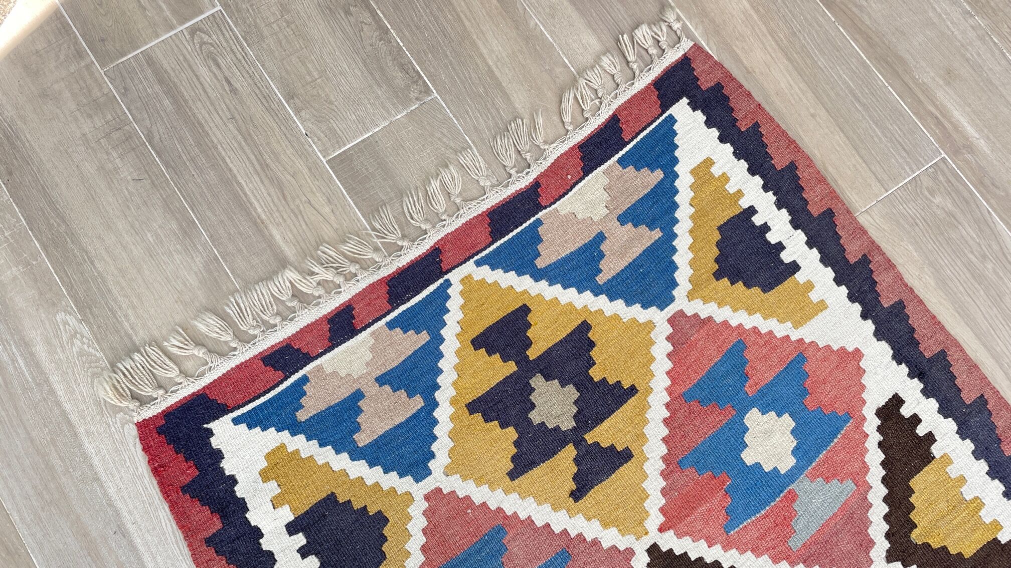 Carpet kilim pure wool 108 x 166cm