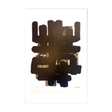 Lithographie Offset Pierre Soulages Musée Soulages c 2020