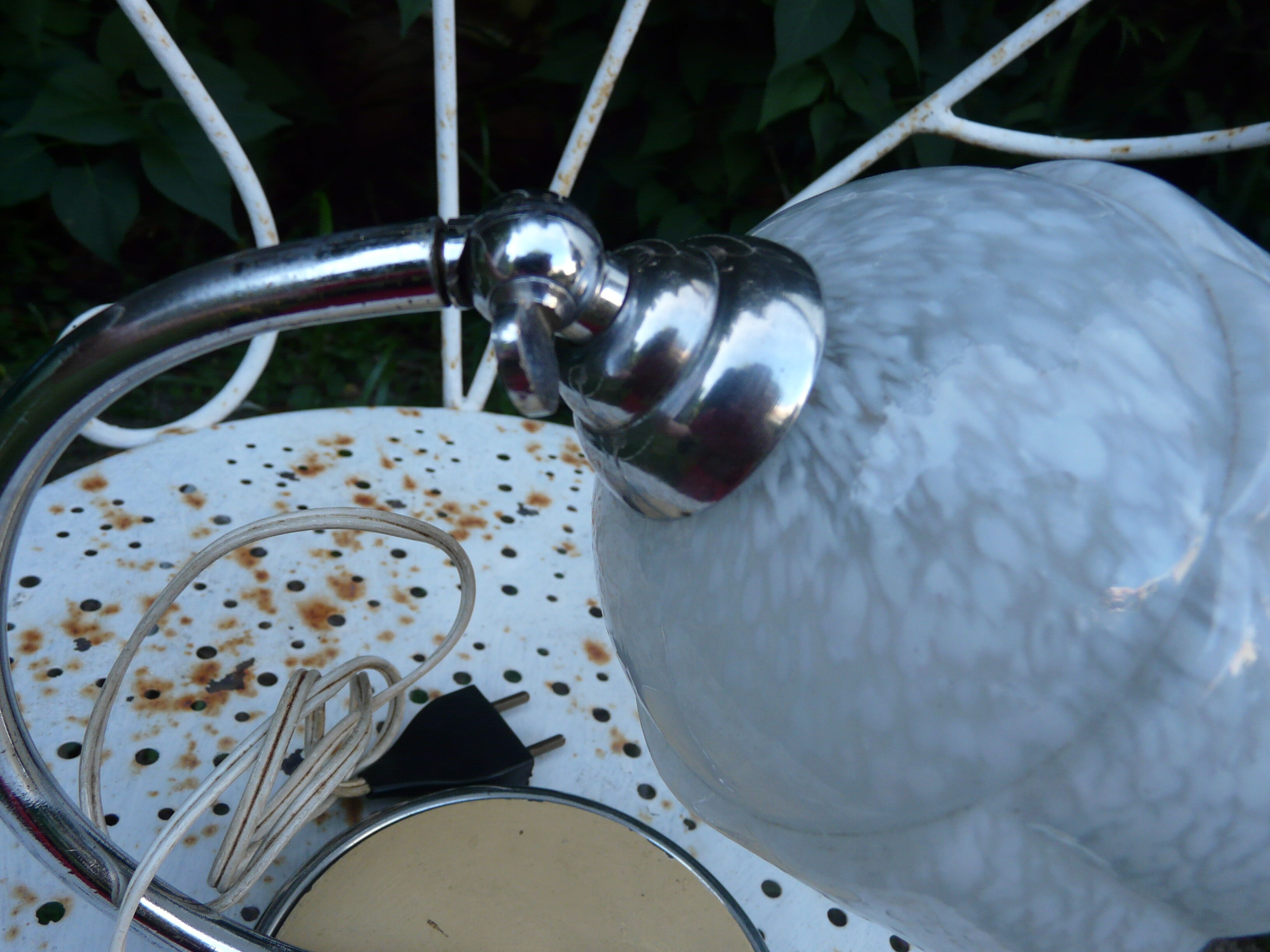 Art Deco Bauhaus table lamp, 1950s