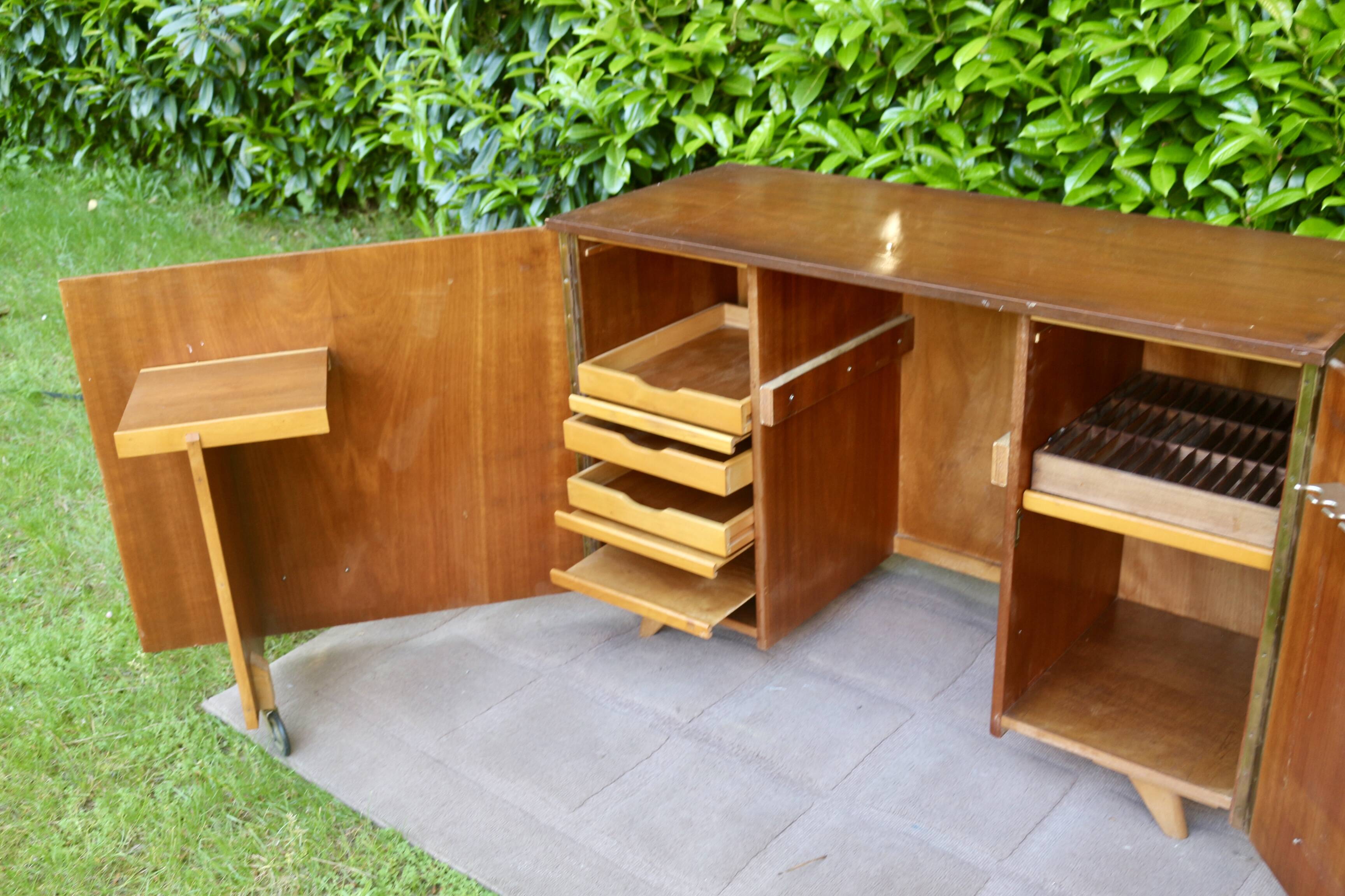 Magic Box desk by Mummenthaler and Meier, Switzerland, 1960s.