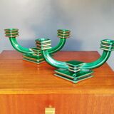Pair of Art Deco candle holders 40s