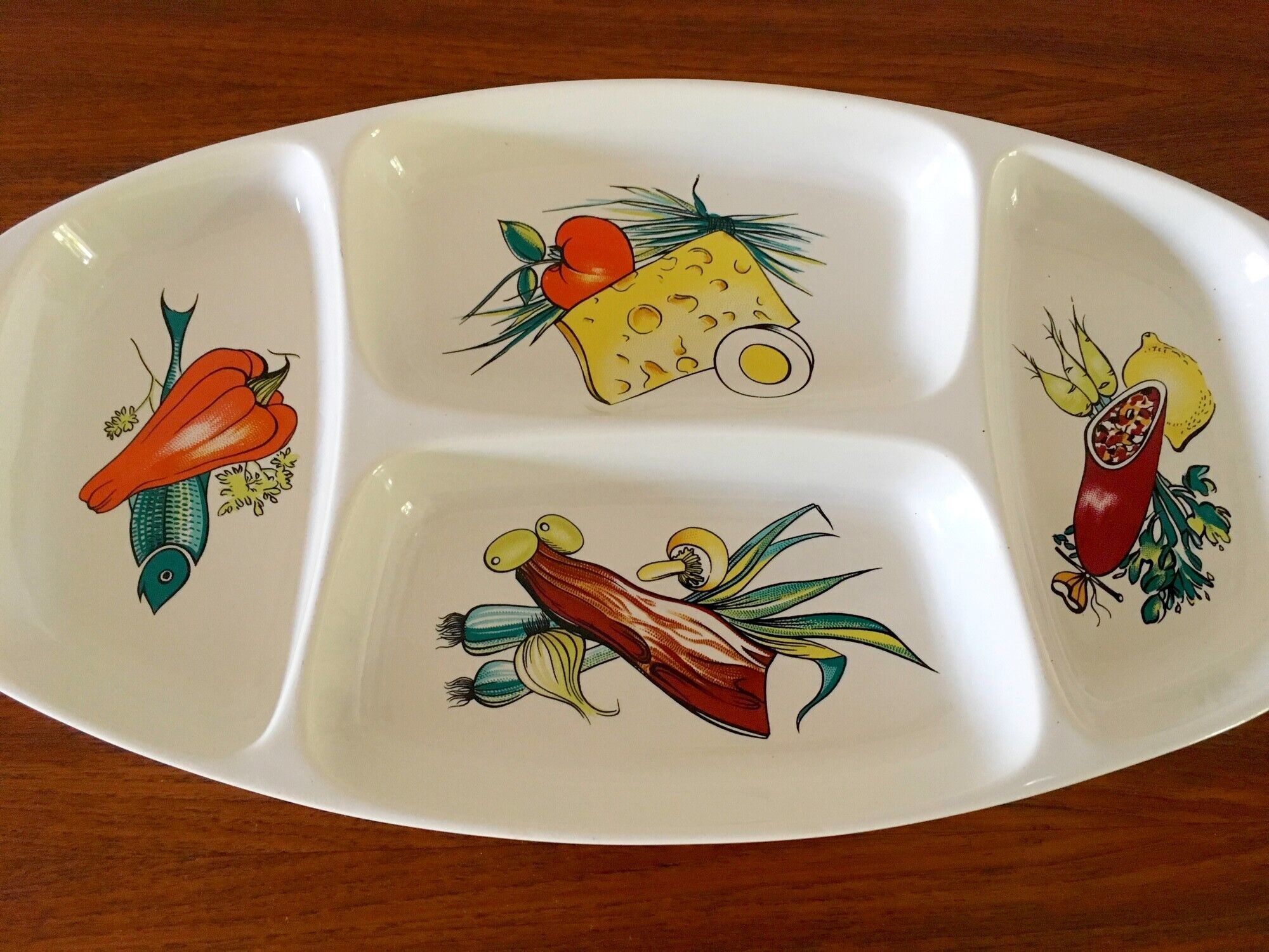 Villeroy and Boch vintage porcelain aperitif dish