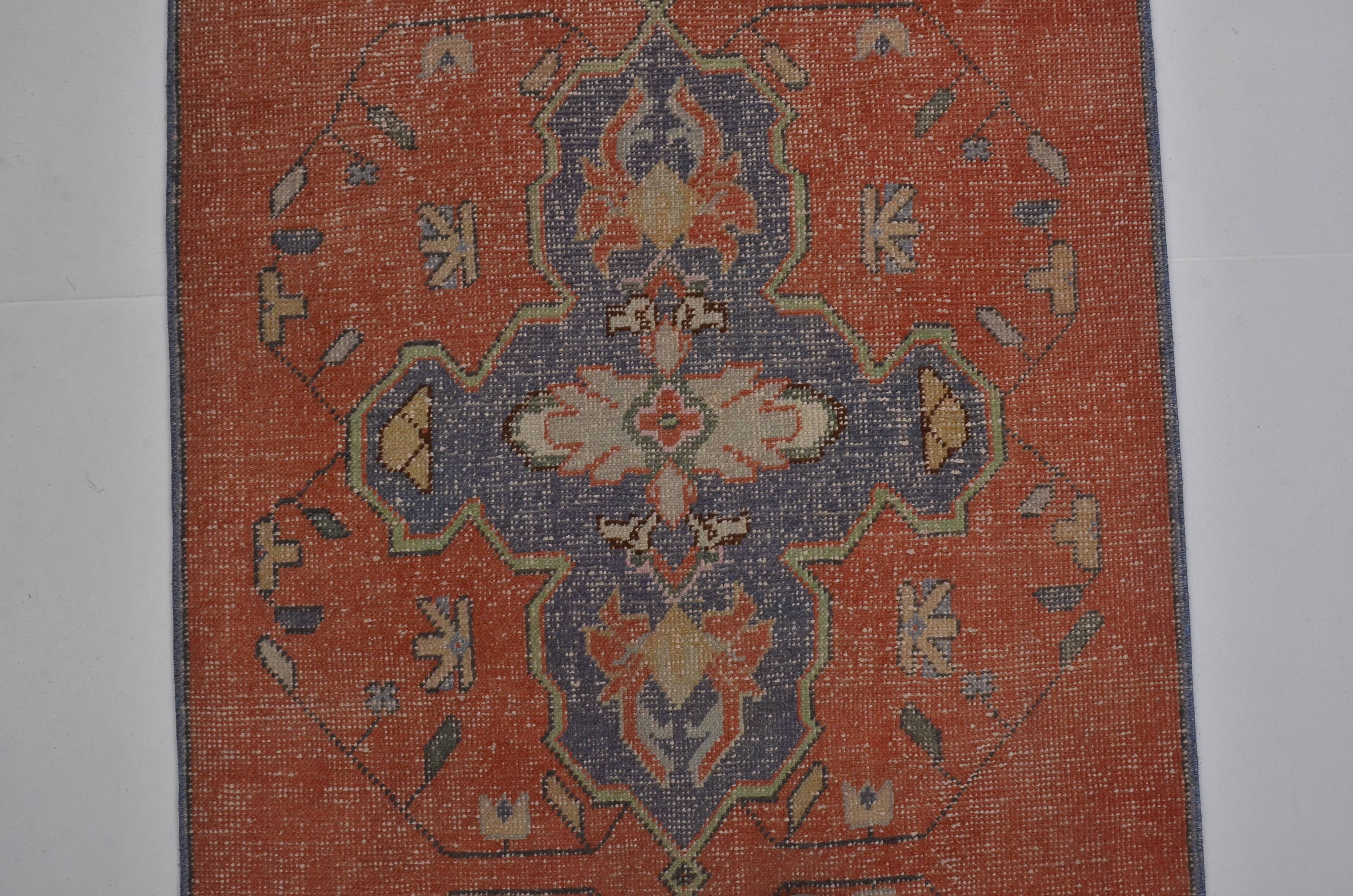 Vintage Turkish Handmade Runner sku c406