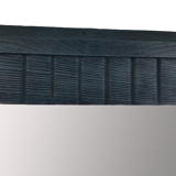 Art Deco bevelled mirrorWooden magazine holder