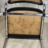 Pair of vintage chairs B32 Marcel Breuer, black