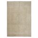 One of a kind Vintage Turkish Area Rug. Handmade Beige Large Carpet for Rustic, Country & Farmhouse Decor