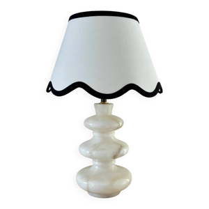 lampe ''Feston'' en albâtre