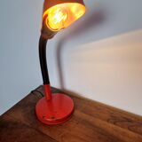 Vintage red desk lamp