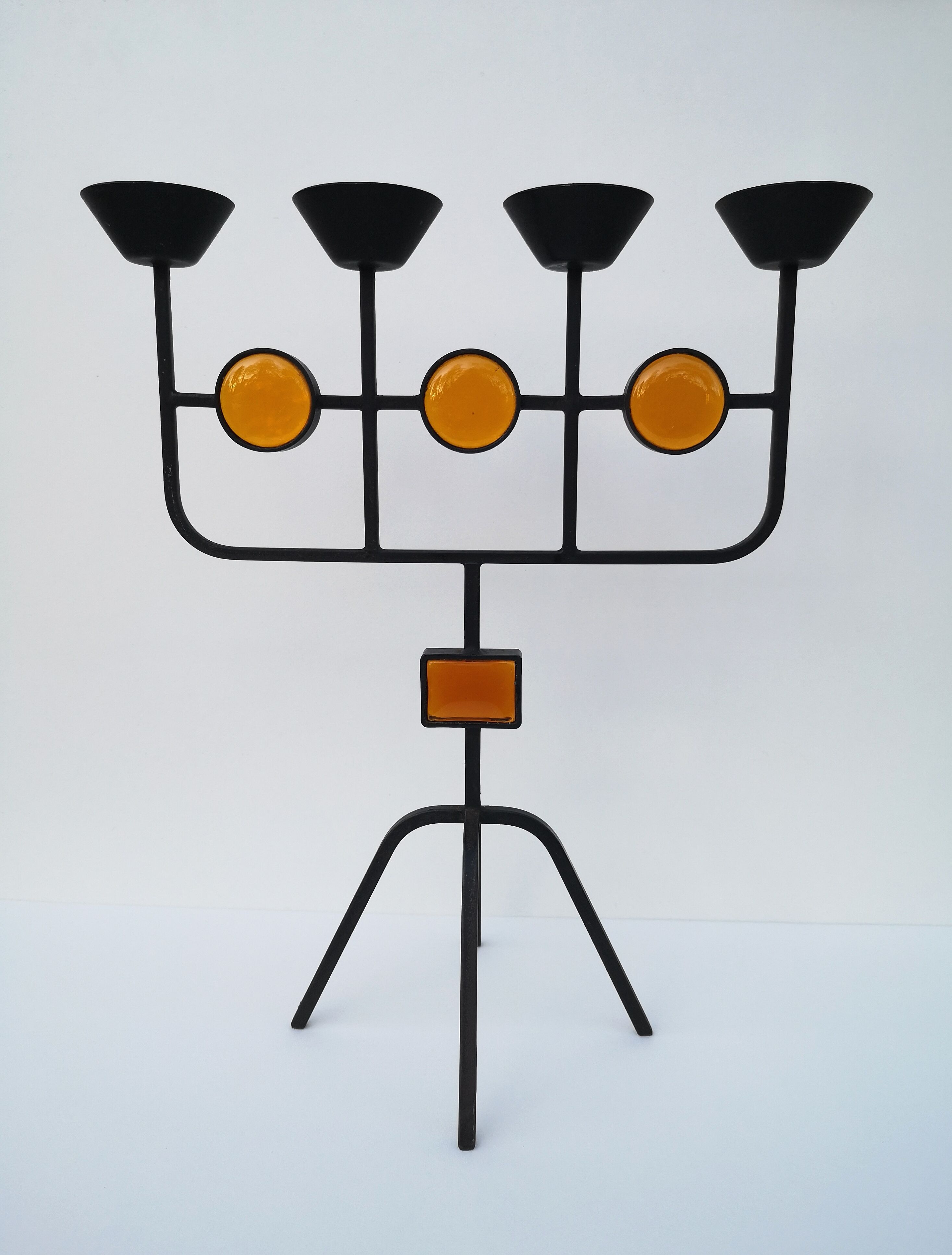 Scandinavian candlestick by Gunnar Ander