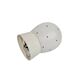 Philips - Flush Mount - Ceiling Light - Dot Pattern - Opaline - 1950s