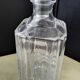 Crystal whisky carafe from Arques, Villandry model.